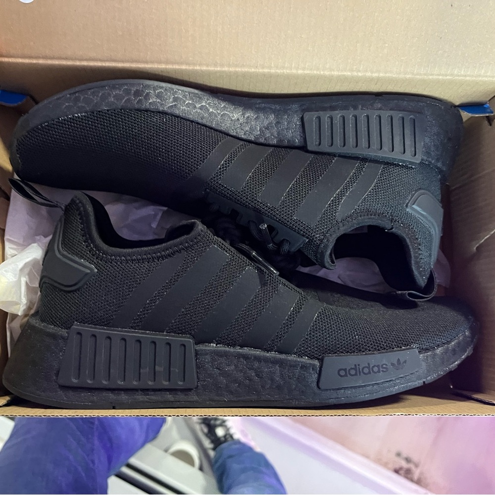 Adidas Triple Black NMD Sneakers